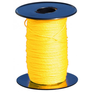 CORDEAU POLYPROPYLENE TRESSE JAUNE FLUO 100M x 1.5MM